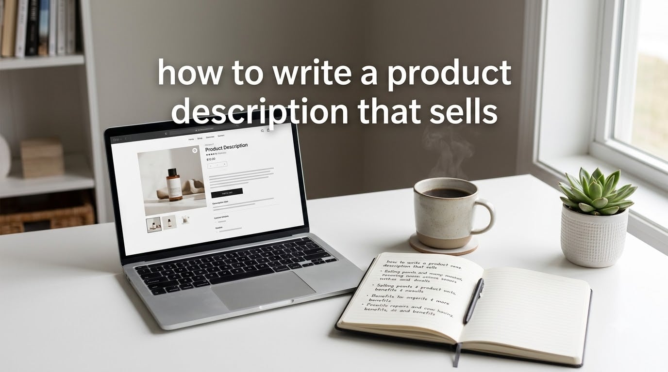 how to write a product description that sells
