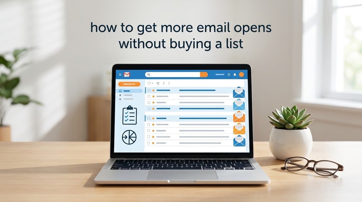 how to get more email opens without buying a list