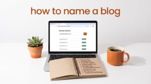 how to name a blog