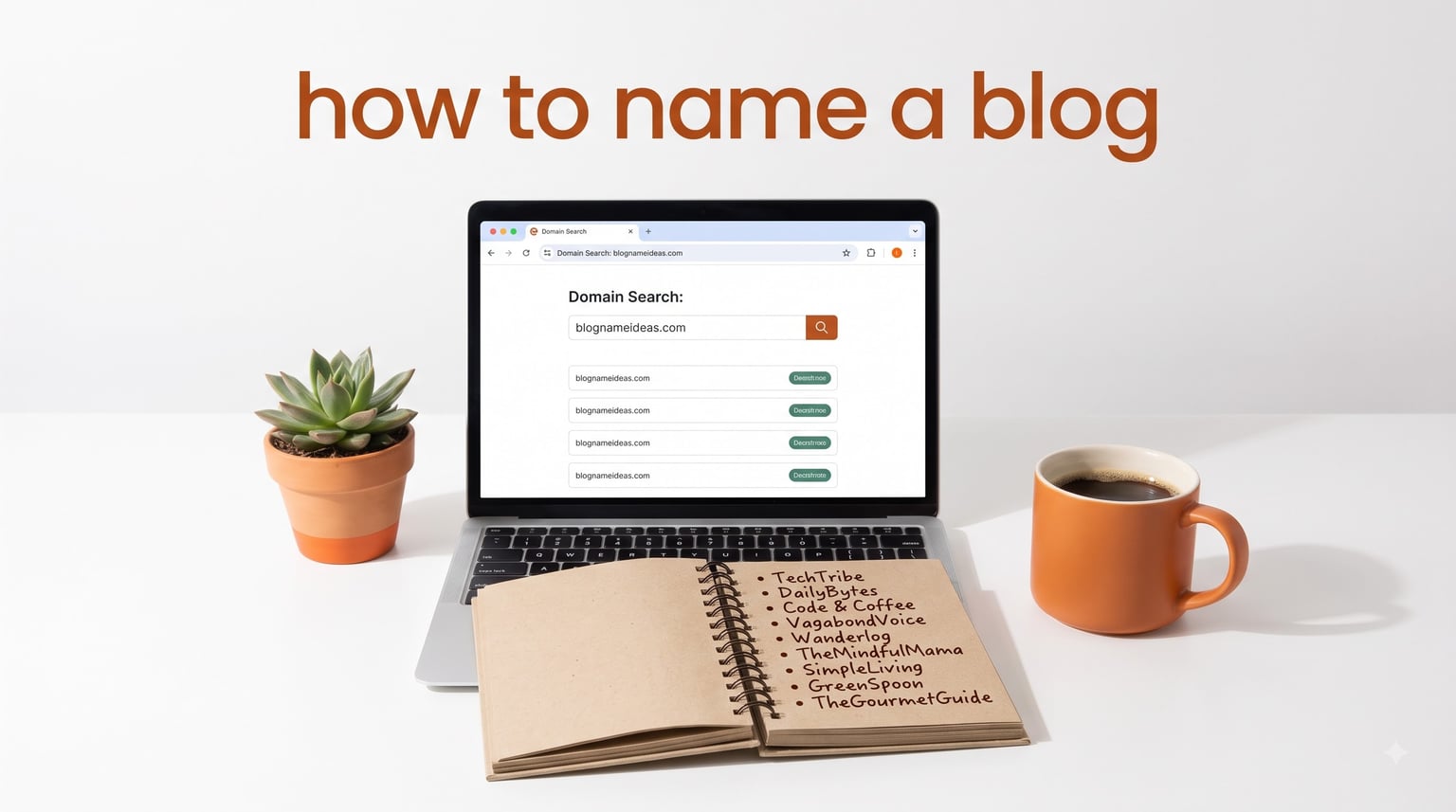 how to name a blog