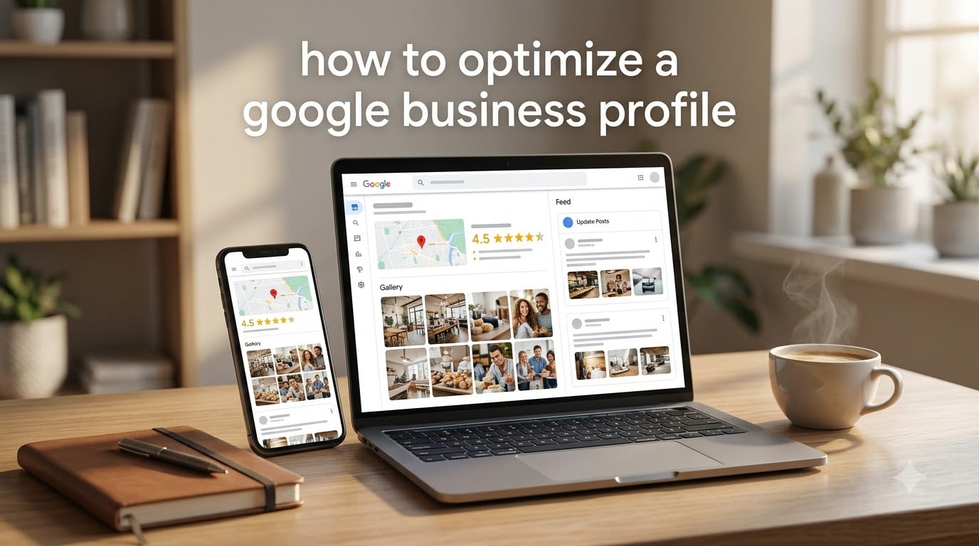 how to optimize a google business profile