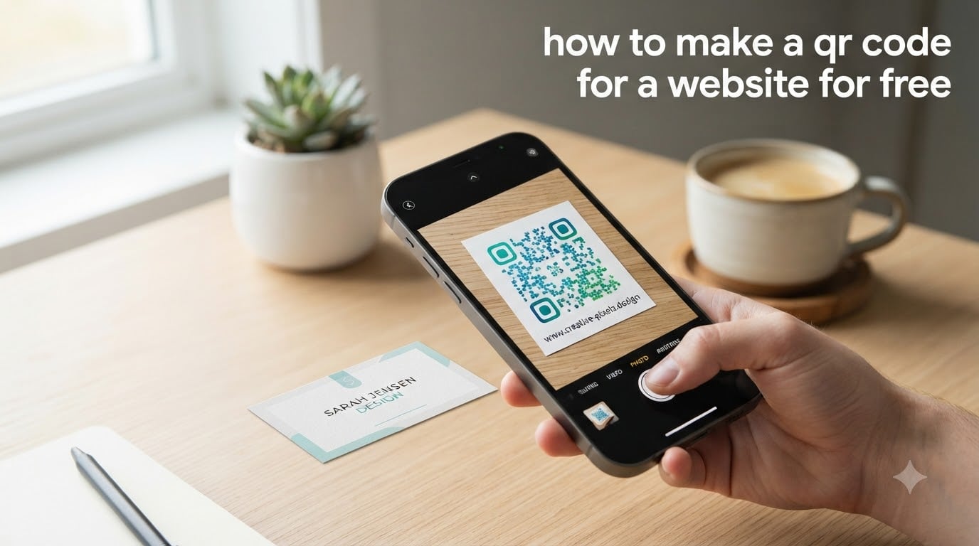 how to make a qr code for a website for free