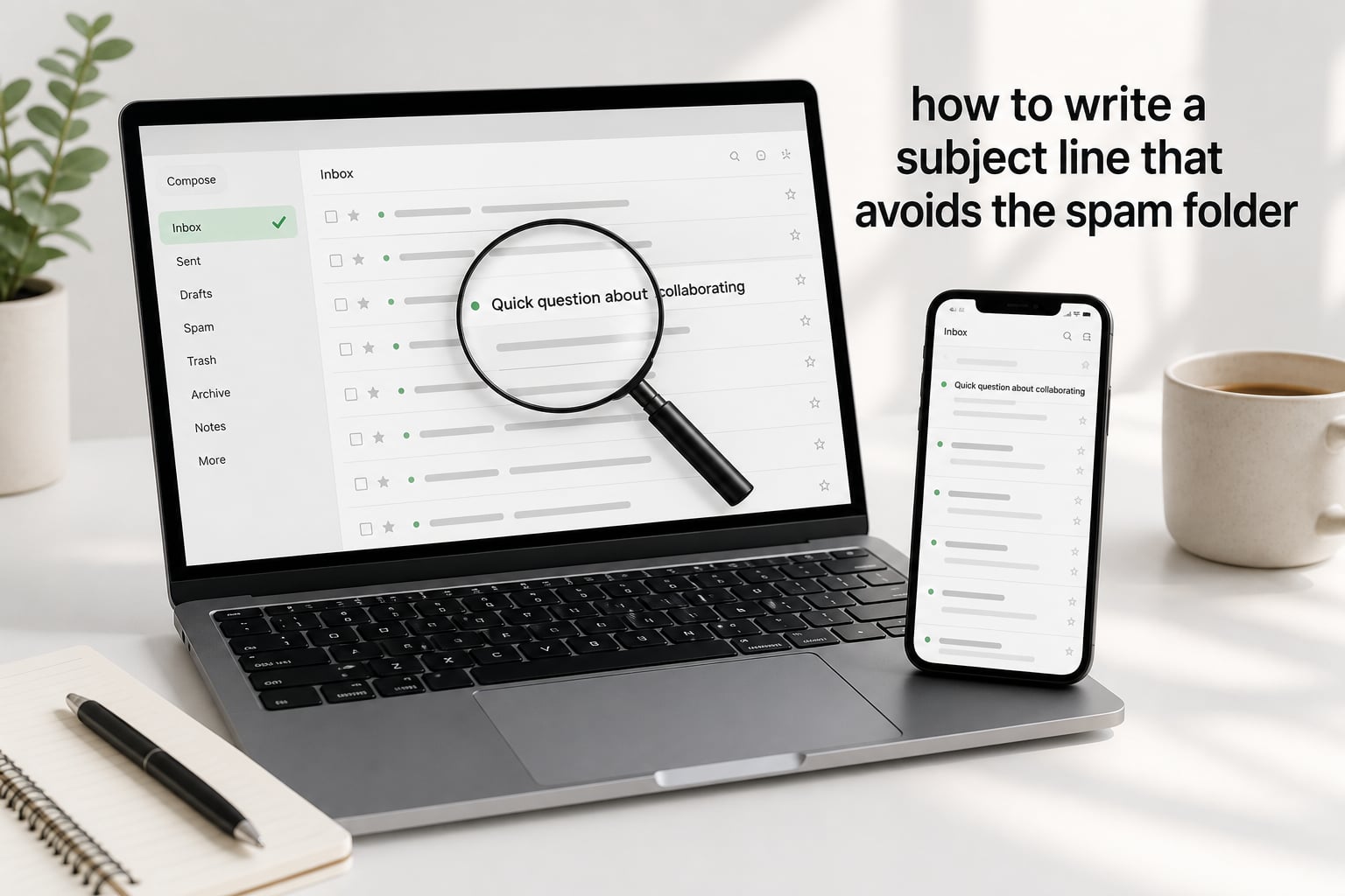 how to write a subject line that avoids the spam folder
