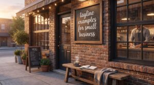 tagline examples for small business