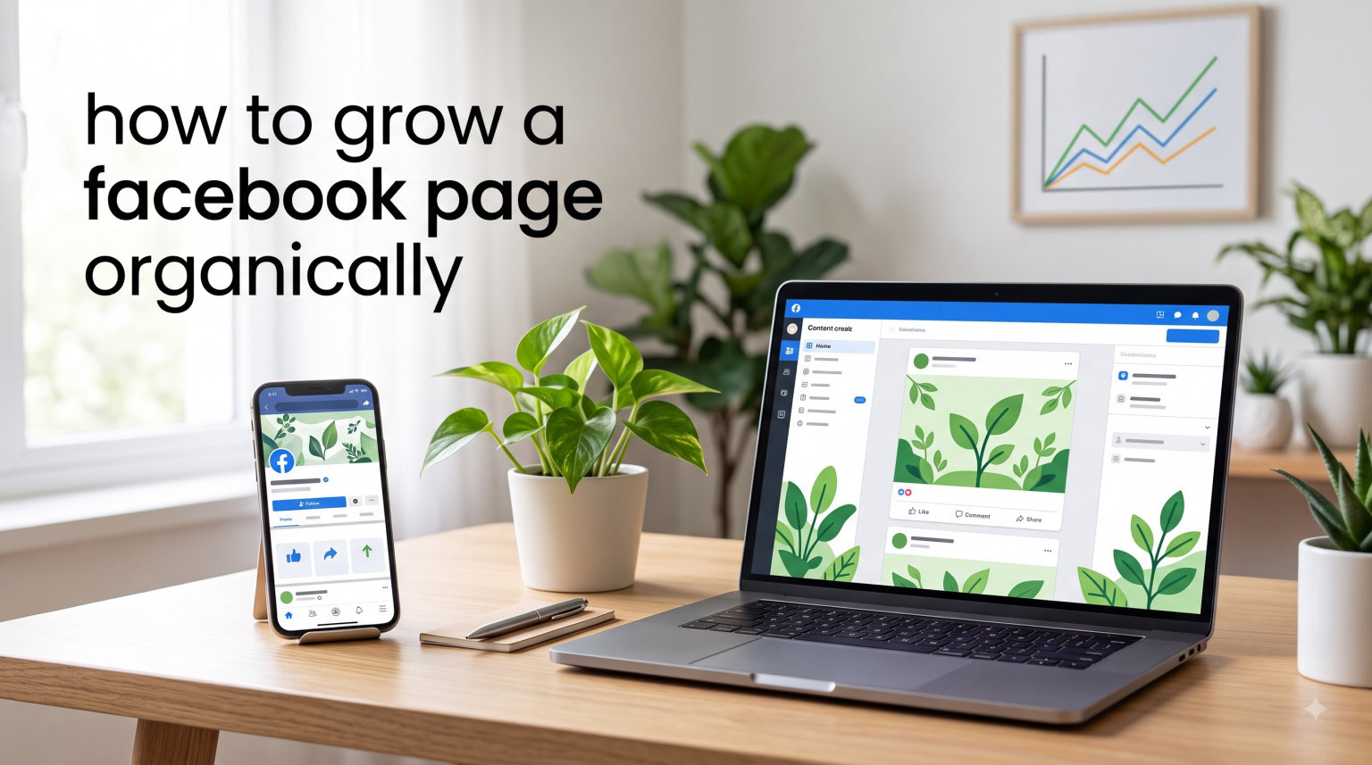 how to grow a facebook page organically