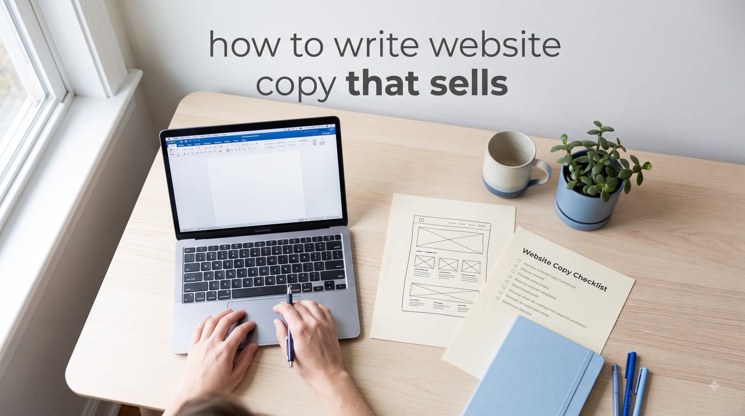 how to write website copy that sells