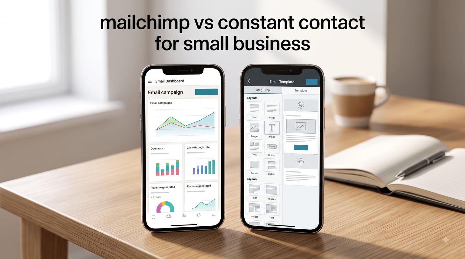 mailchimp vs constant contact for small business
