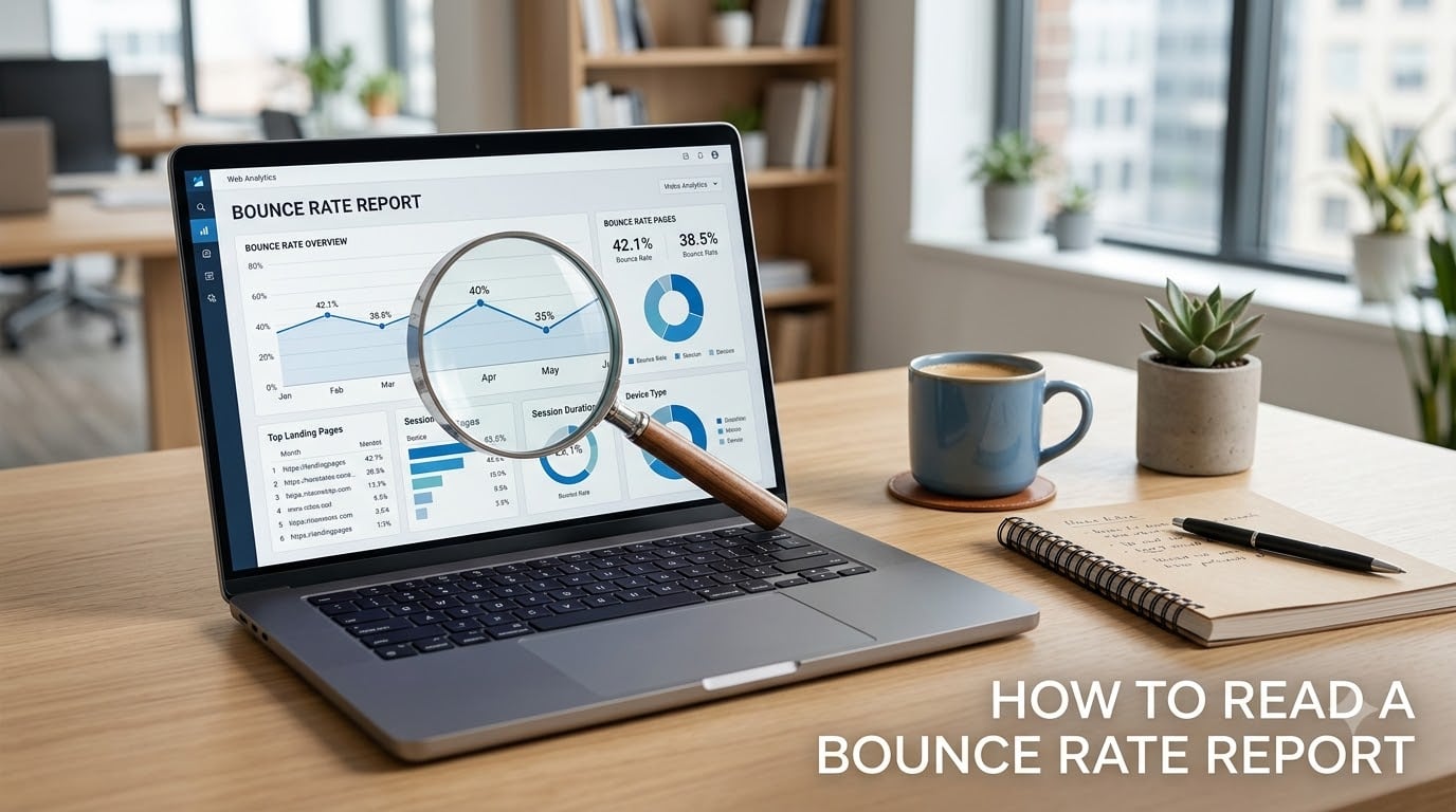 how to read a bounce rate report