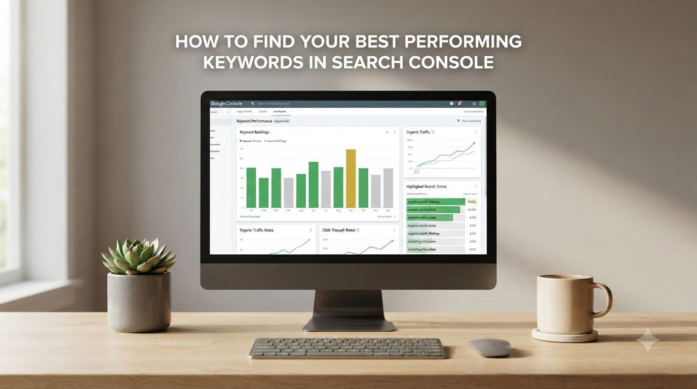 how to find your best performing keywords in search console