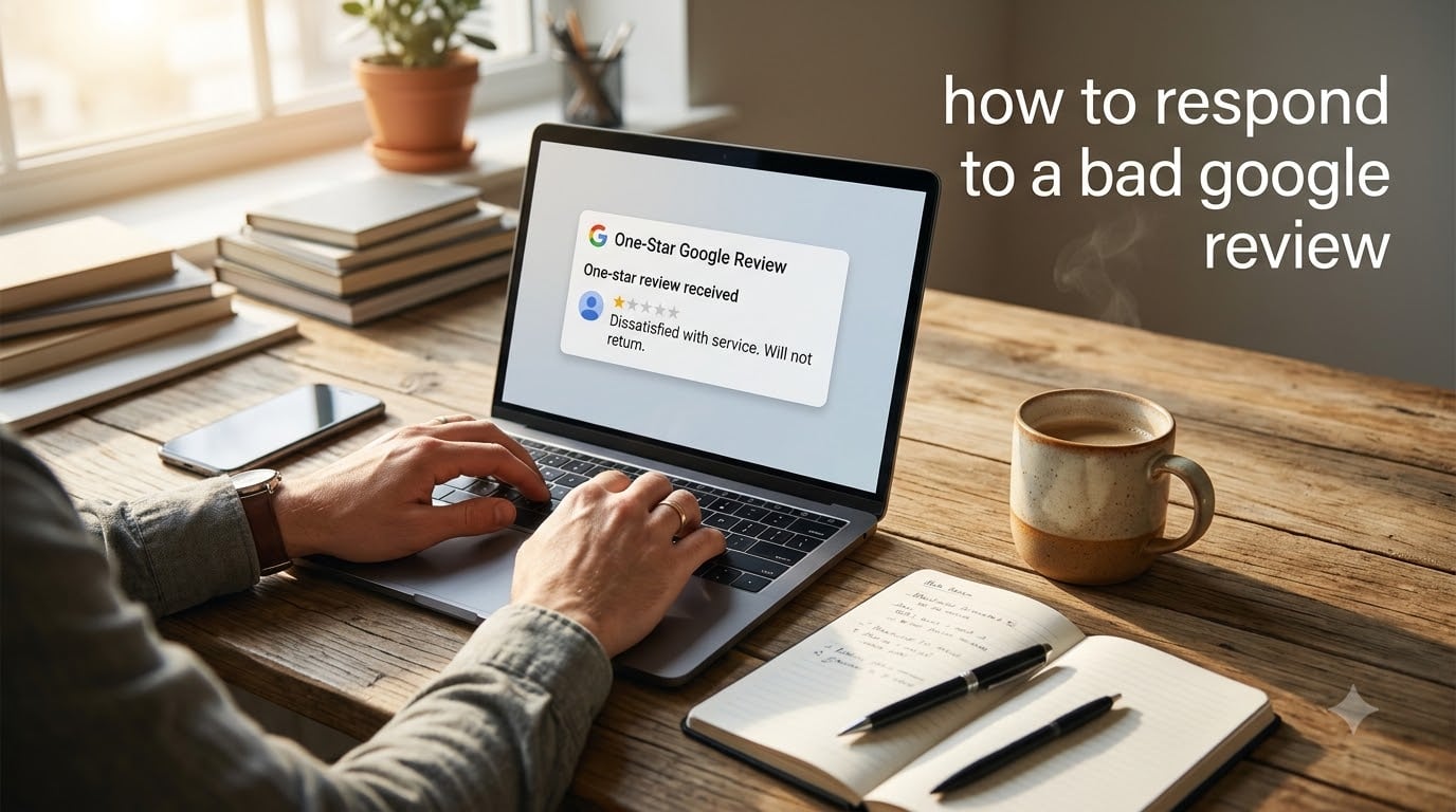 how to respond to a bad google review