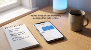 how to write an sms marketing message that gets replies