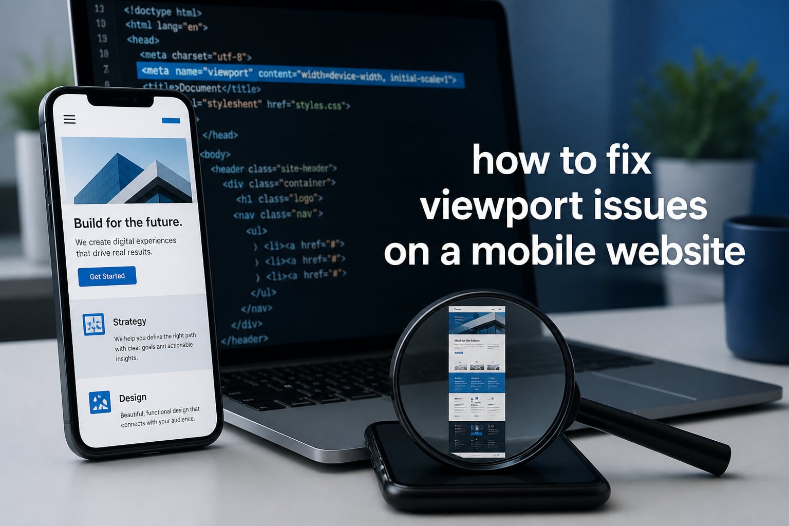 how to fix viewport issues on a mobile website
