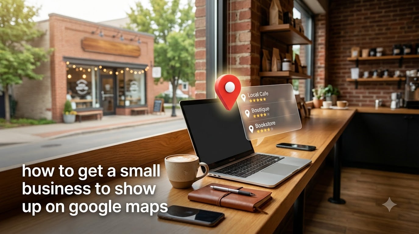 how to get a small business to show up on google maps