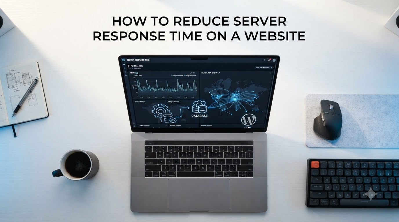 how to reduce server response time on a website