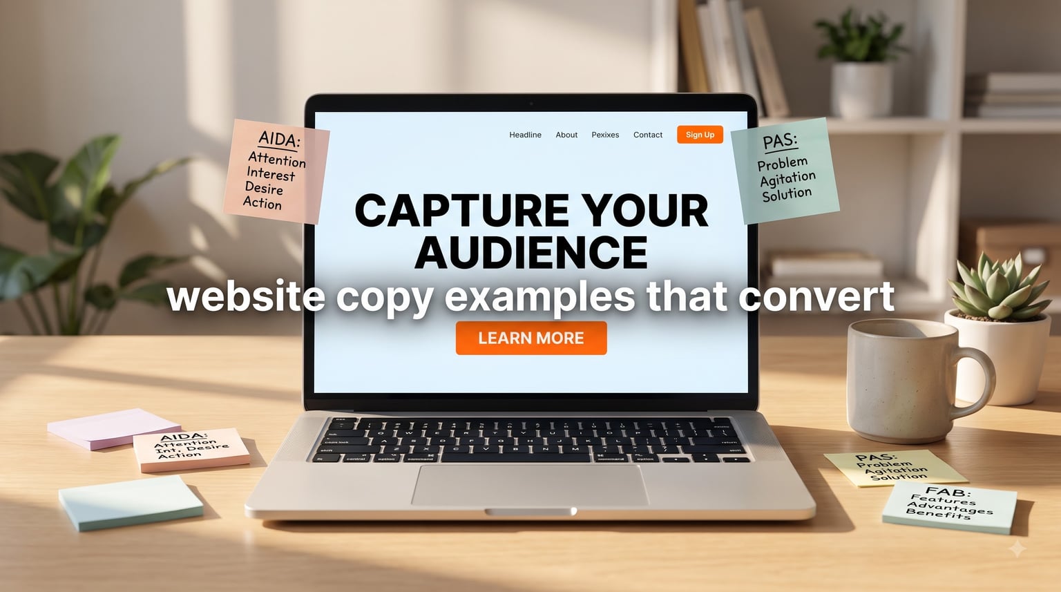 website copy examples that convert