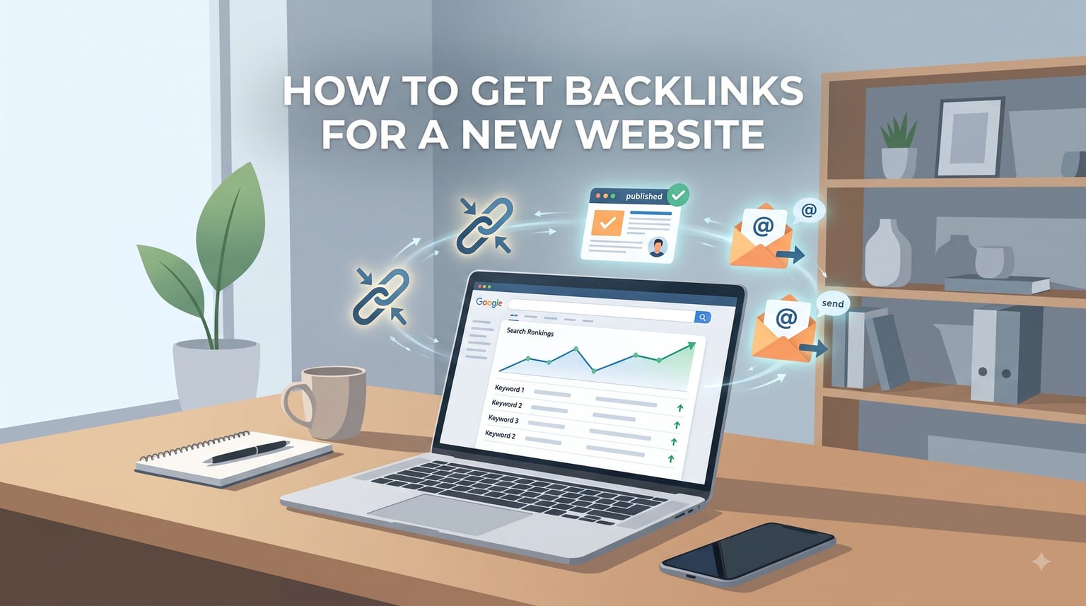 how to get backlinks for a new website