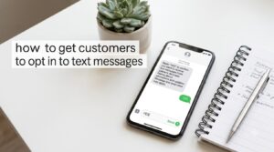 how to get customers to opt in to text messages