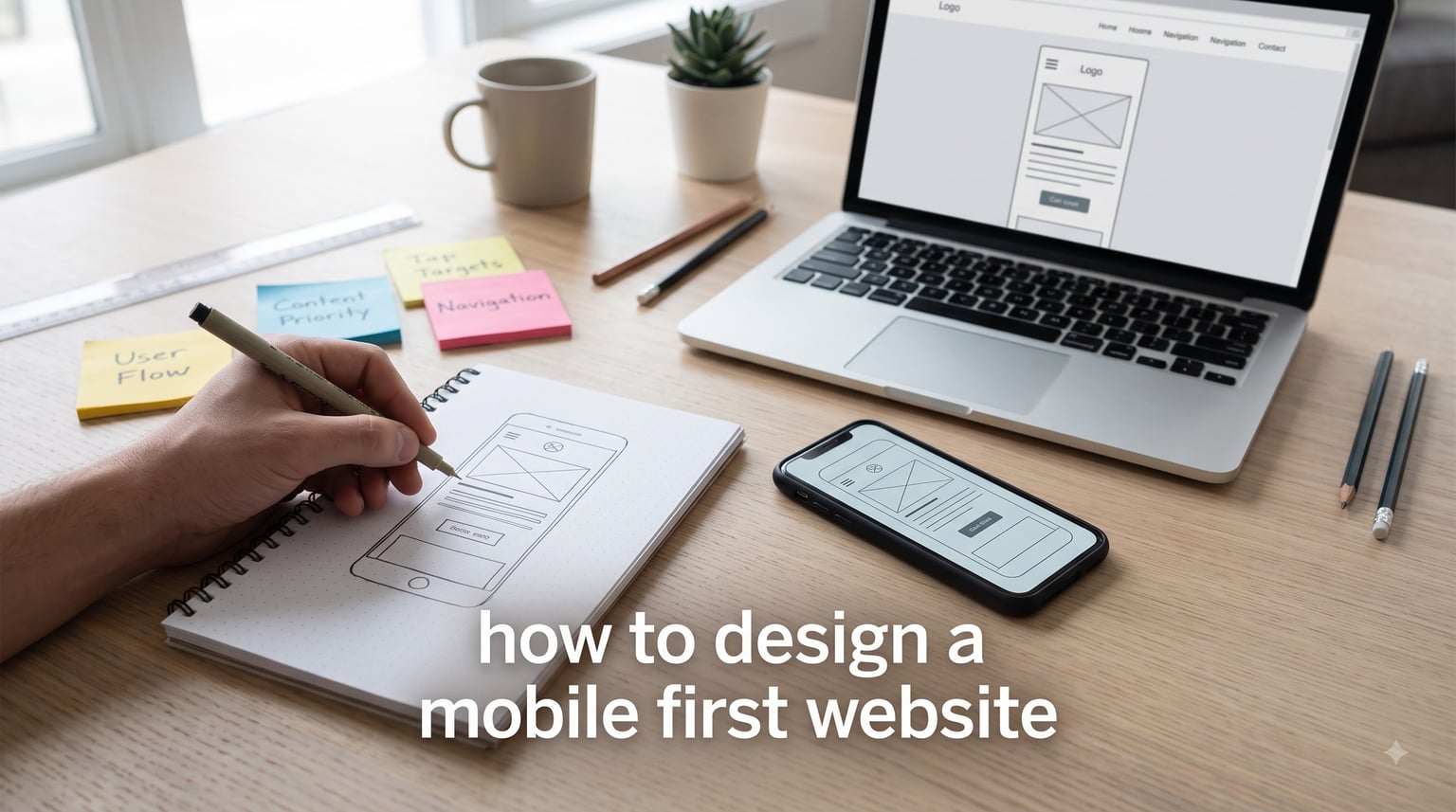 how to design a mobile first website
