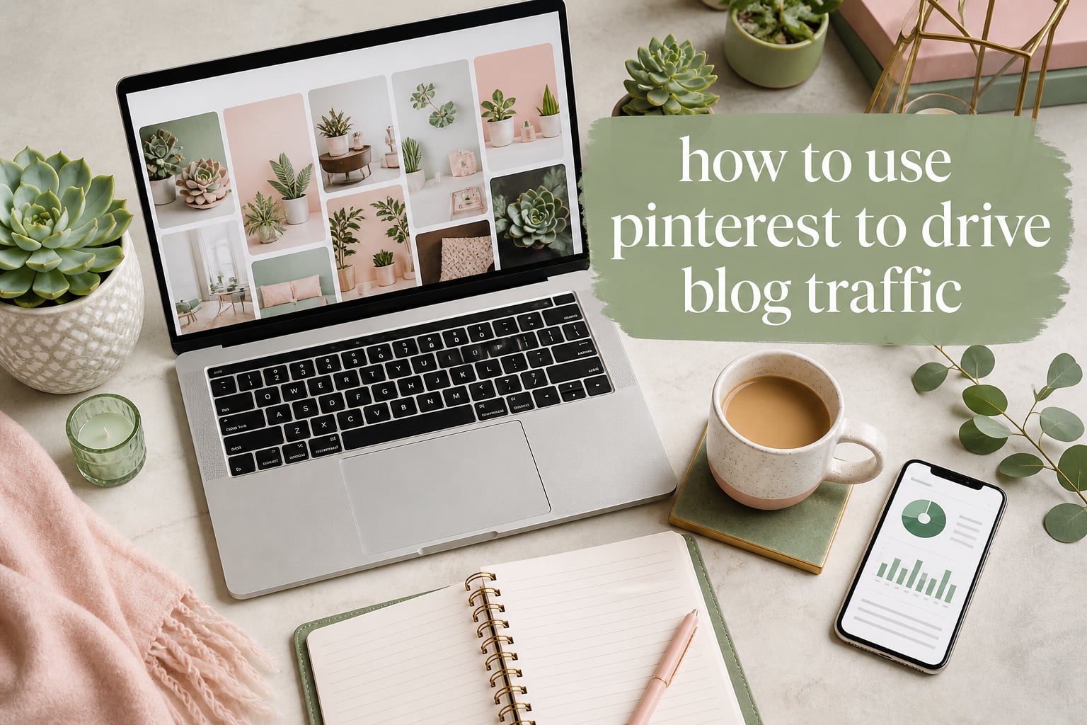 how to use pinterest to drive blog traffic