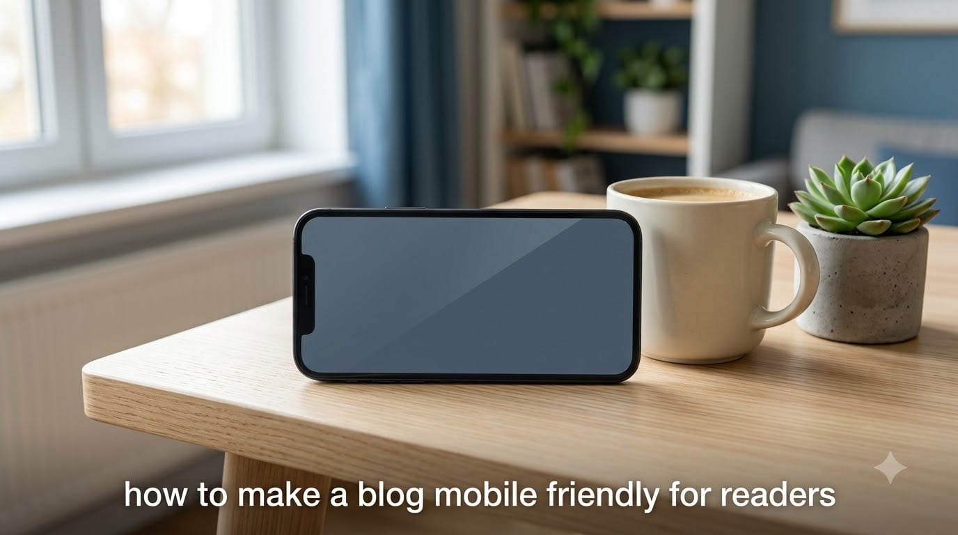 how to make a blog mobile friendly for readers