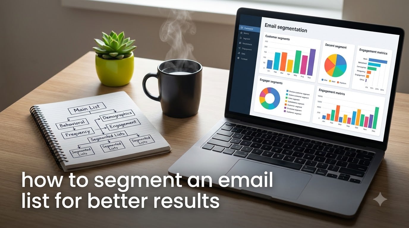 how to segment an email list for better results