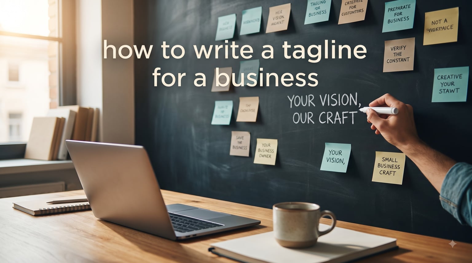 how to write a tagline for a business