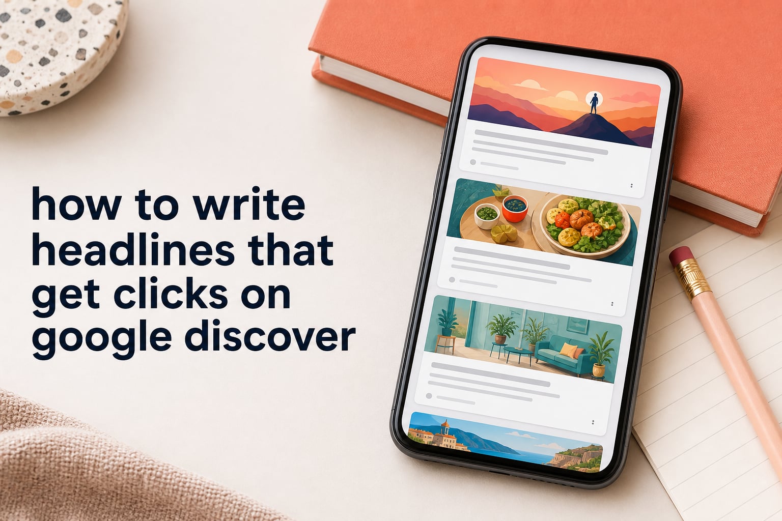 how to write headlines that get clicks on google discover