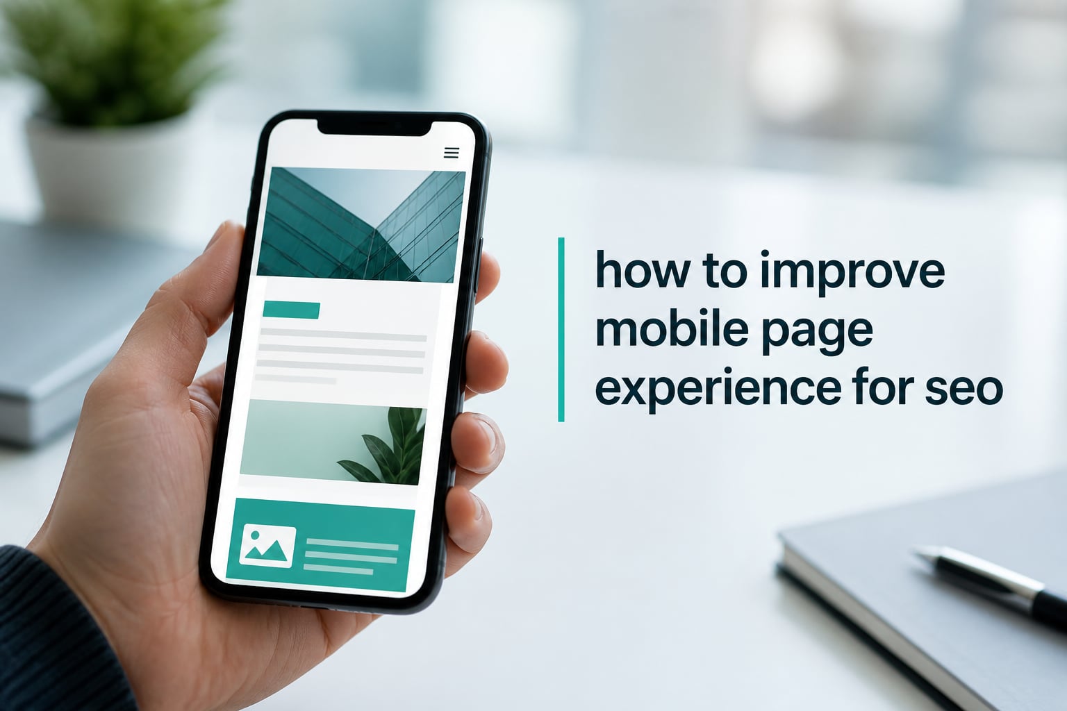 how to improve mobile page experience for seo
