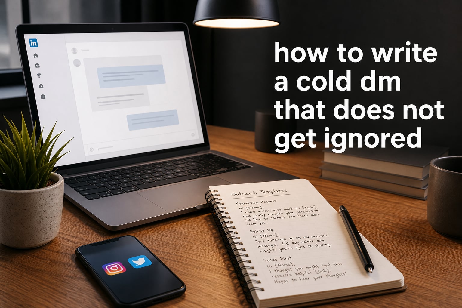 how to write a cold dm that does not get ignored