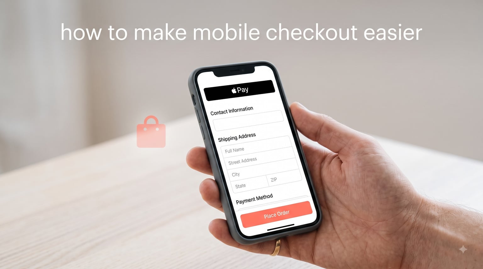 how to make mobile checkout easier