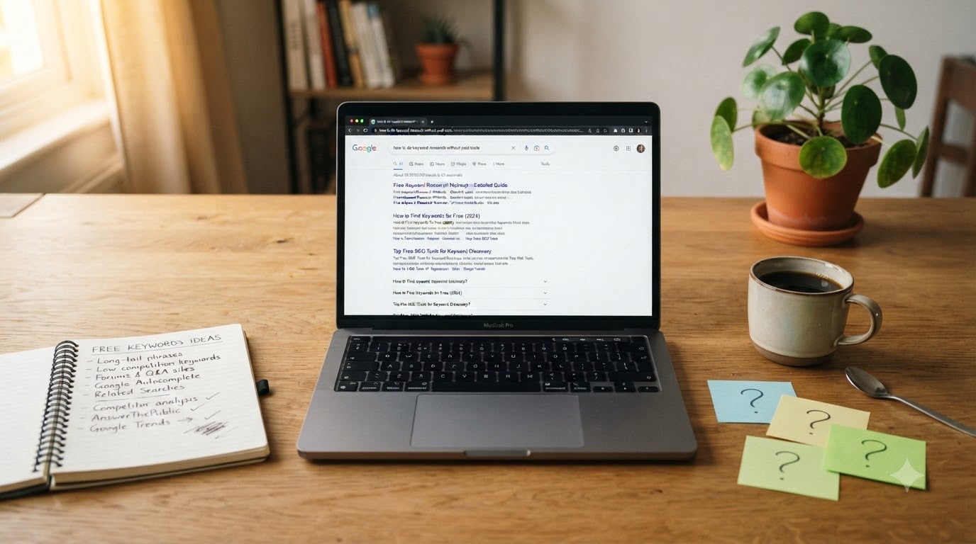 how to do keyword research without paid tools