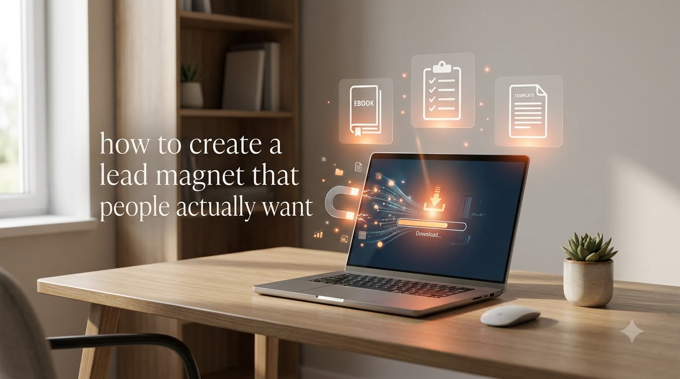 how to create a lead magnet that people actually want