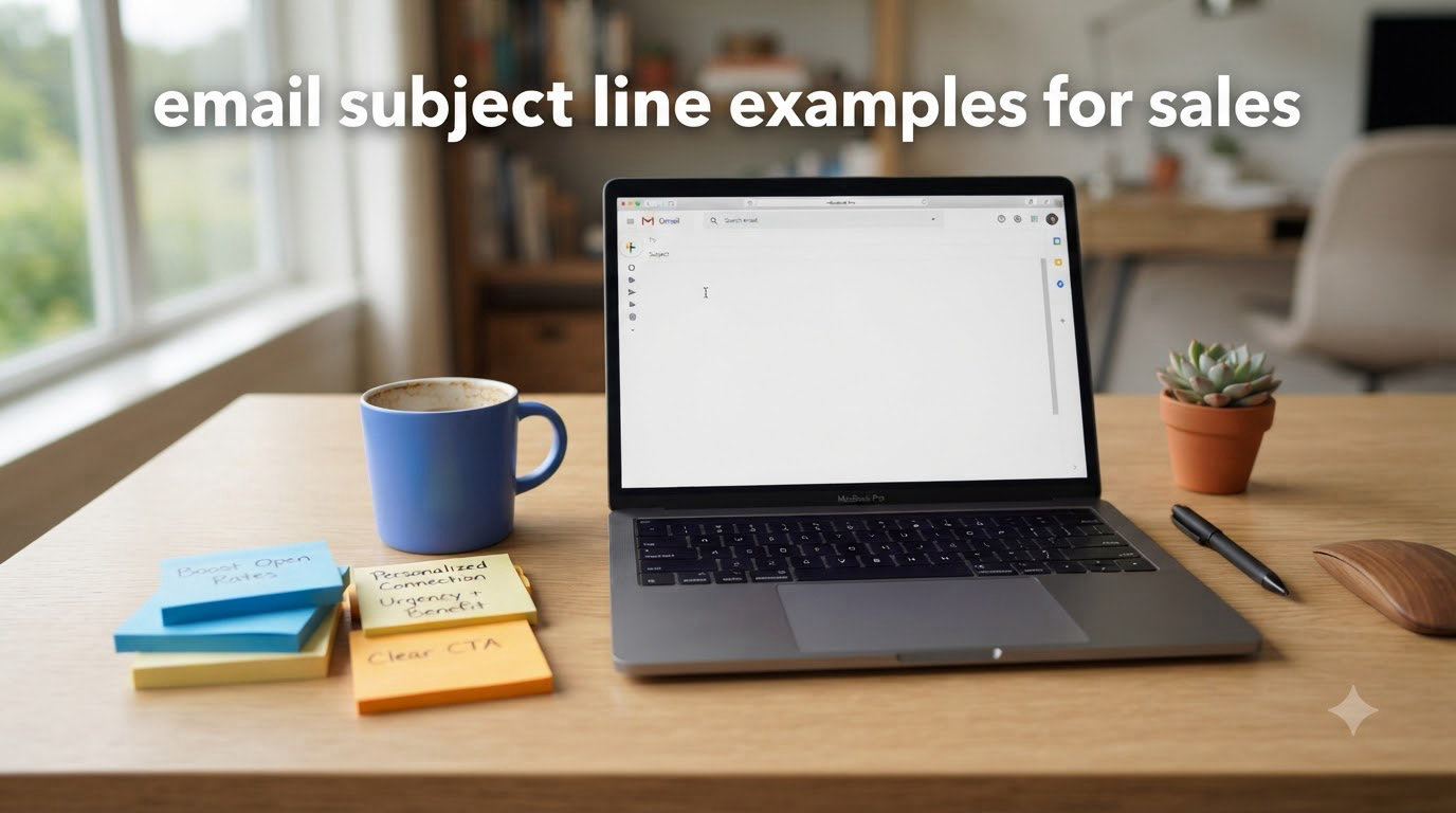 email subject line examples for sales