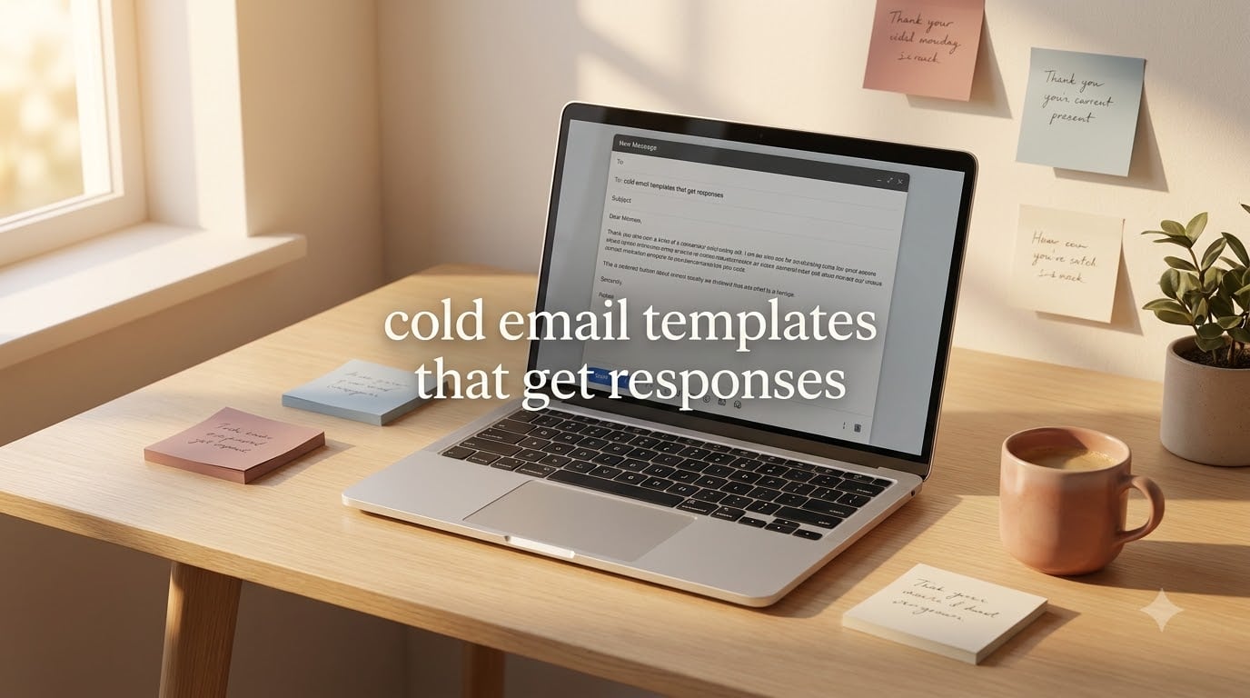 cold email templates that get responses